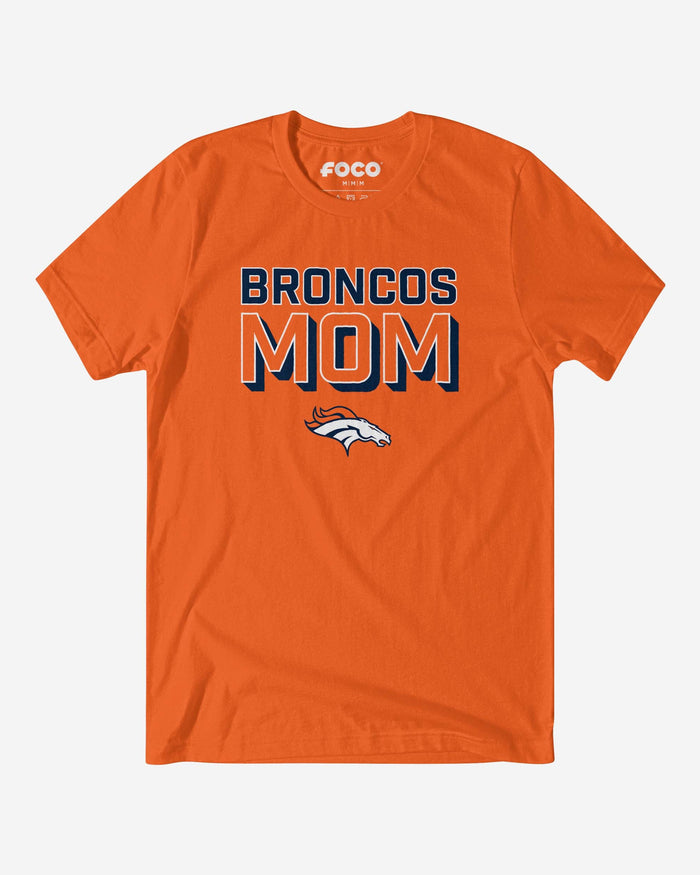 Denver Broncos Team Mom T-Shirt FOCO S - FOCO.com