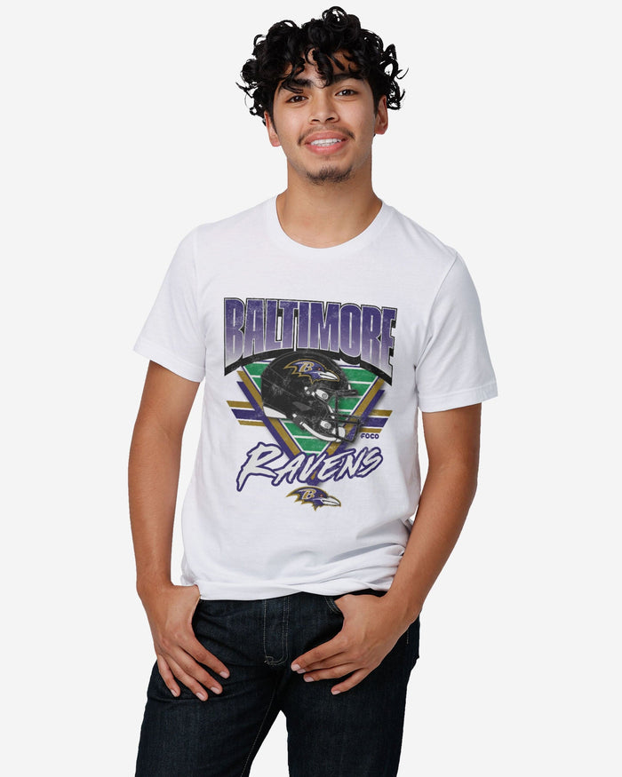 Baltimore Ravens Triangle Vintage T-Shirt FOCO - FOCO.com