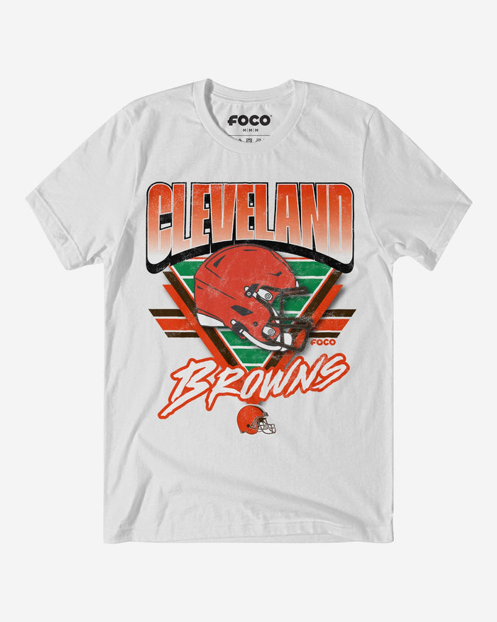 Cleveland Browns Triangle Vintage T-Shirt FOCO S - FOCO.com