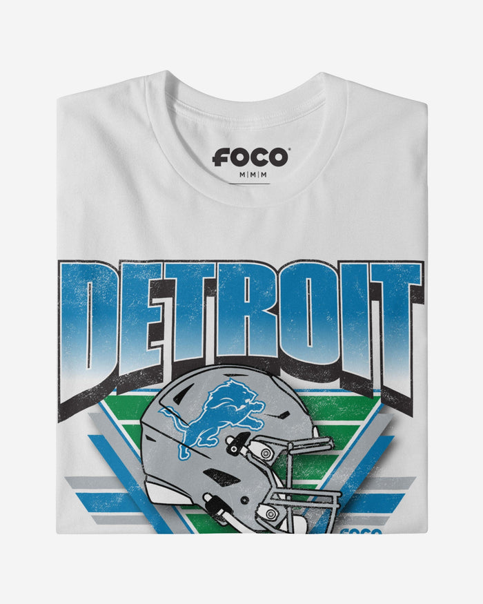 Detroit Lions Triangle Vintage T-Shirt FOCO - FOCO.com