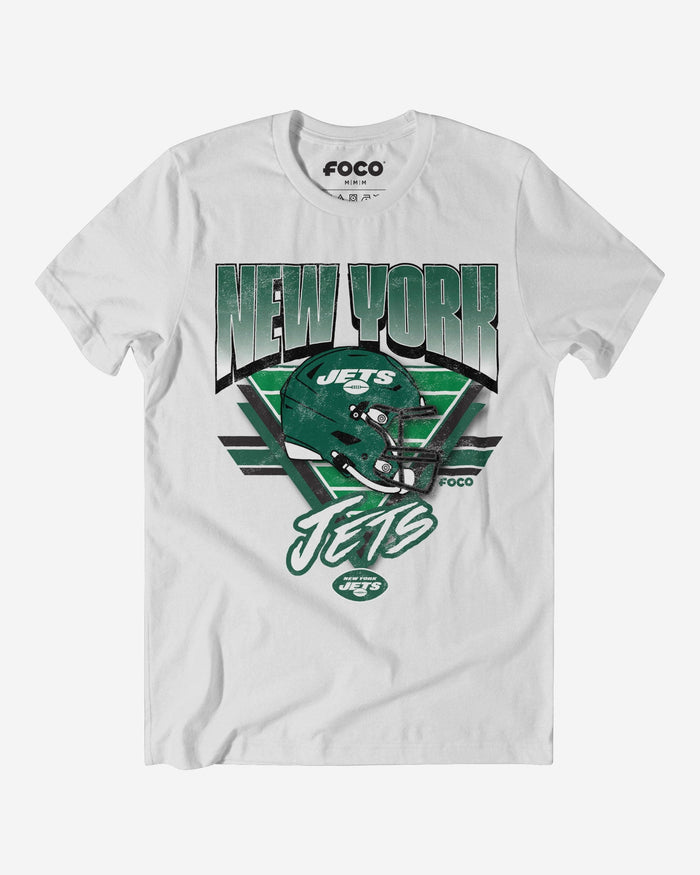 New York Jets Triangle Vintage T-Shirt FOCO S - FOCO.com