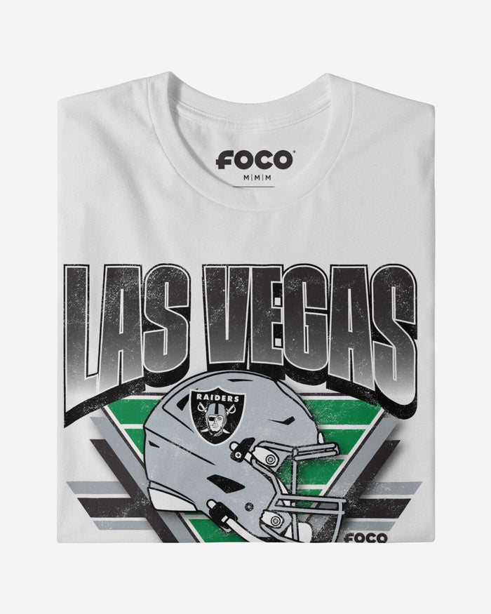 Las Vegas Raiders Triangle Vintage T-Shirt FOCO - FOCO.com