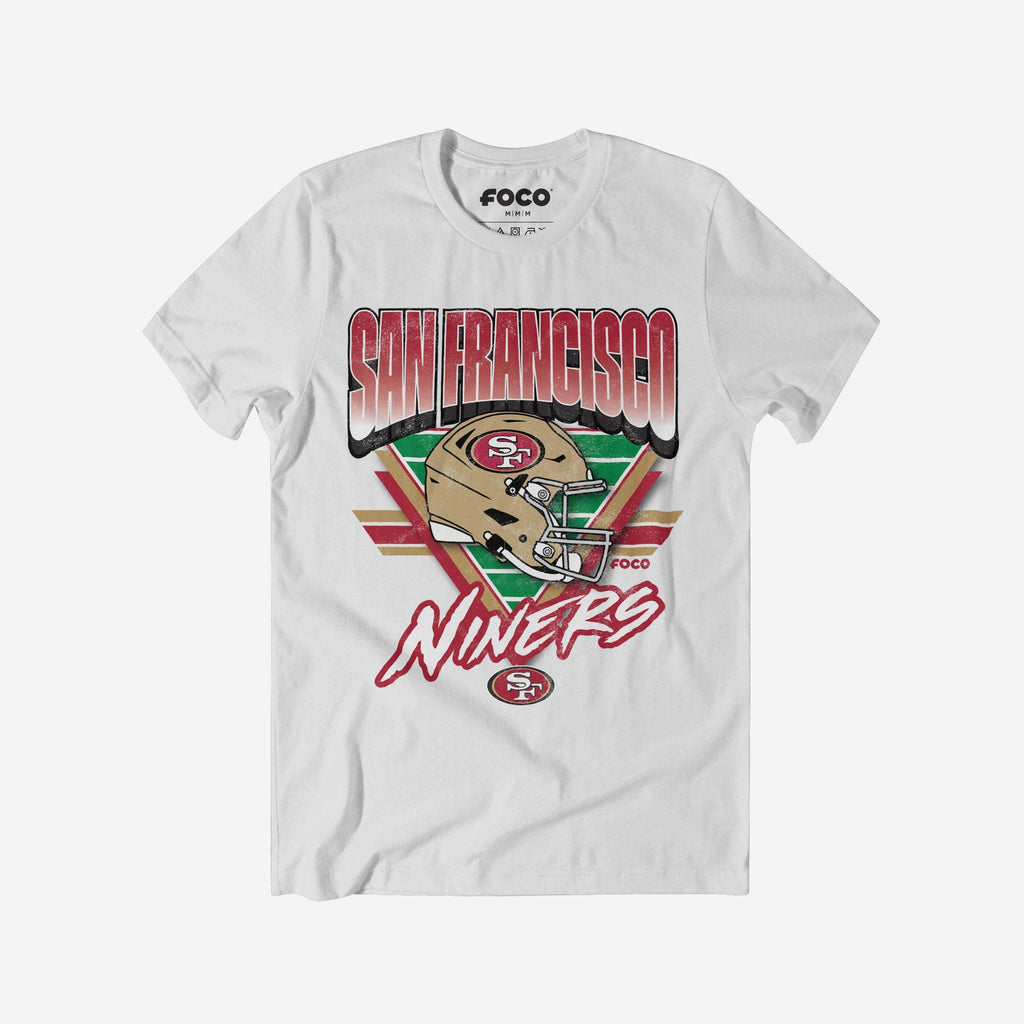 San Francisco 49ers Triangle Vintage T-Shirt FOCO S - FOCO.com