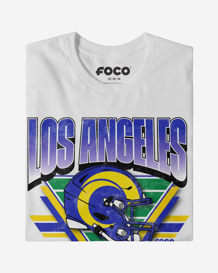 Los Angeles Rams Triangle Vintage T-Shirt FOCO - FOCO.com