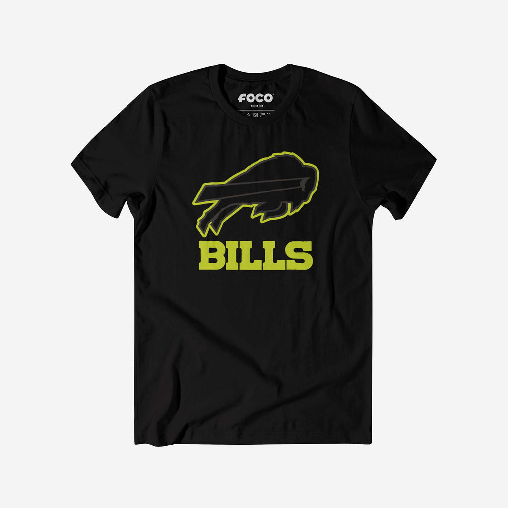 Buffalo Bills Highlight Reel T-Shirt FOCO Black/Volt S - FOCO.com