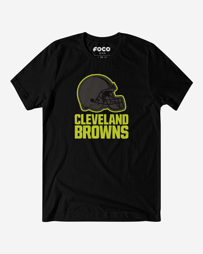 Cleveland Browns Highlight Reel T-Shirt FOCO Black/Volt S - FOCO.com