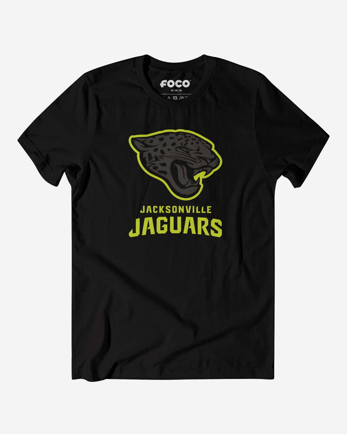 Jacksonville Jaguars Highlight Reel T-Shirt FOCO Black/Volt S - FOCO.com