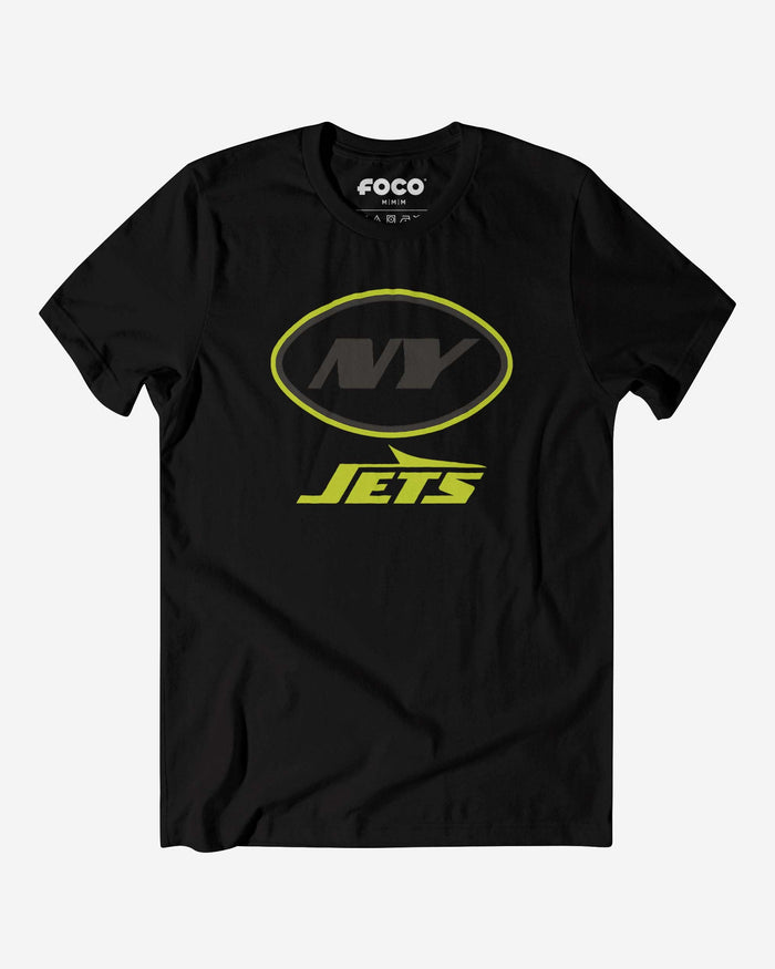 New York Jets Highlight Reel T-Shirt FOCO Black/Volt S - FOCO.com