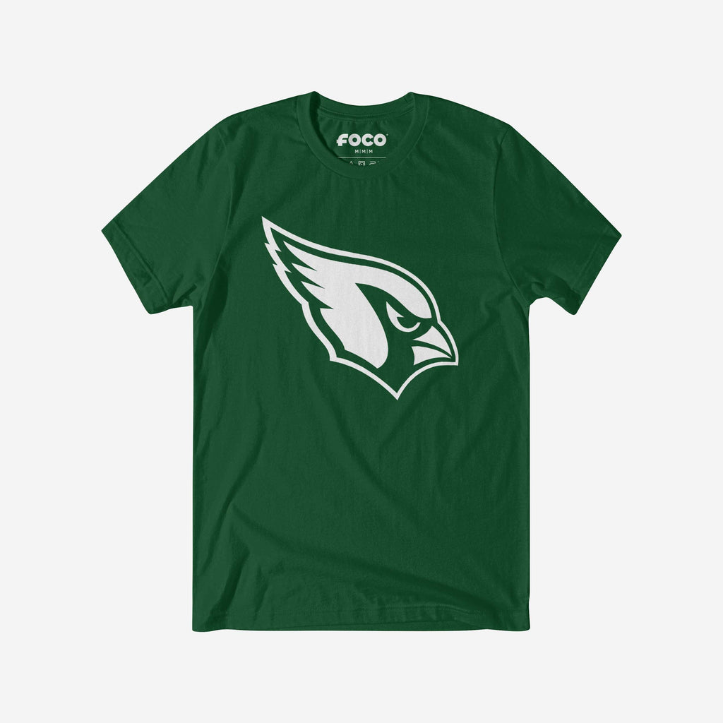 Arizona Cardinals White Logo T-Shirt FOCO S - FOCO.com