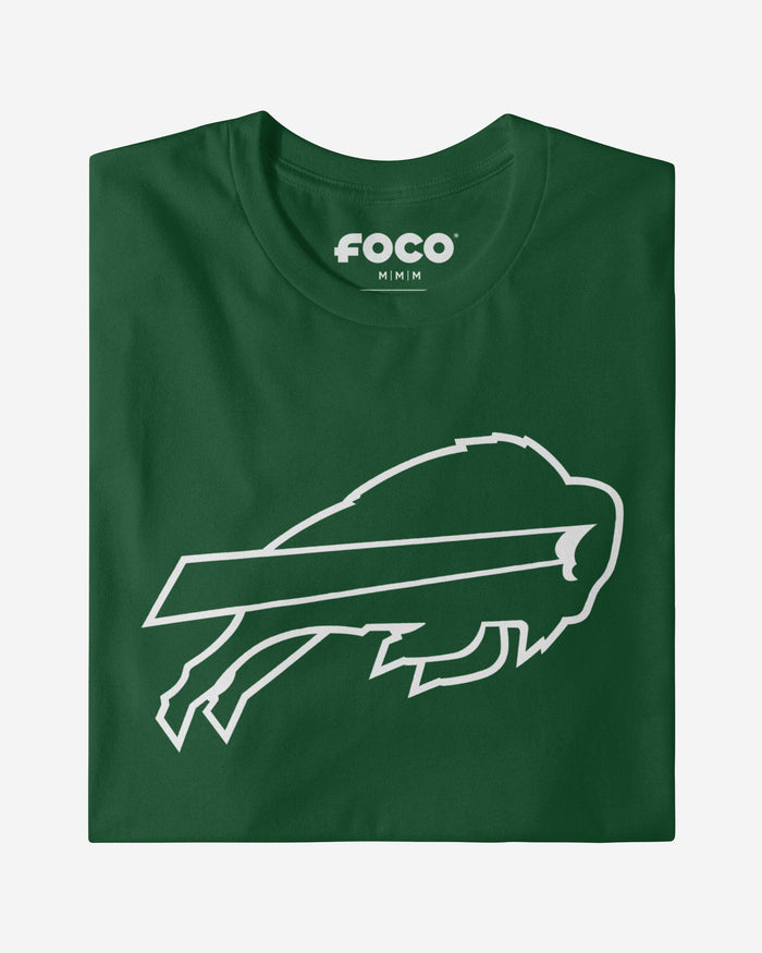 Buffalo Bills White Logo T-Shirt FOCO - FOCO.com