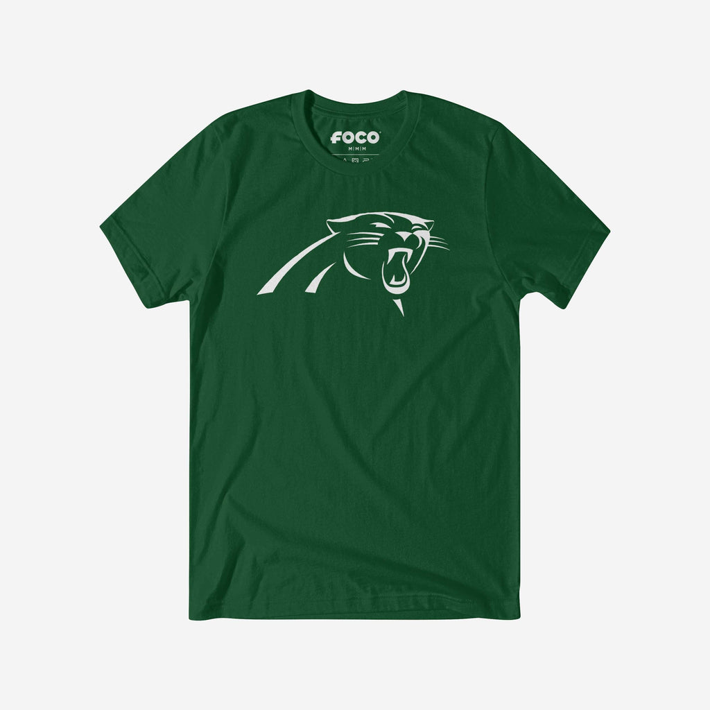 Carolina Panthers White Logo T-Shirt FOCO S - FOCO.com