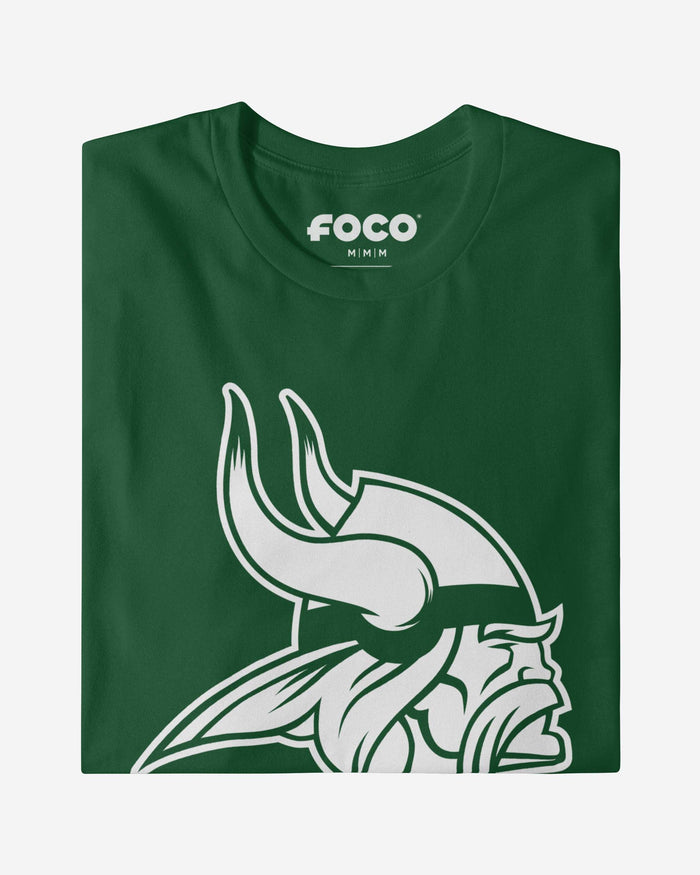 Minnesota Vikings White Logo T-Shirt FOCO - FOCO.com