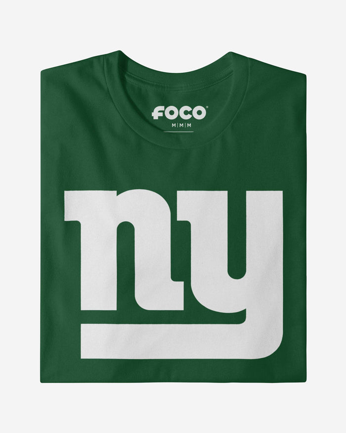 New York Giants White Logo T-Shirt FOCO - FOCO.com