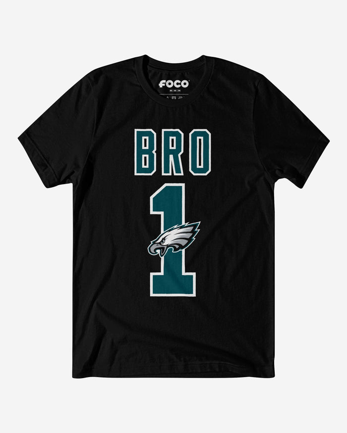 Philadelphia Eagles Number 1 Bro T-Shirt FOCO S - FOCO.com