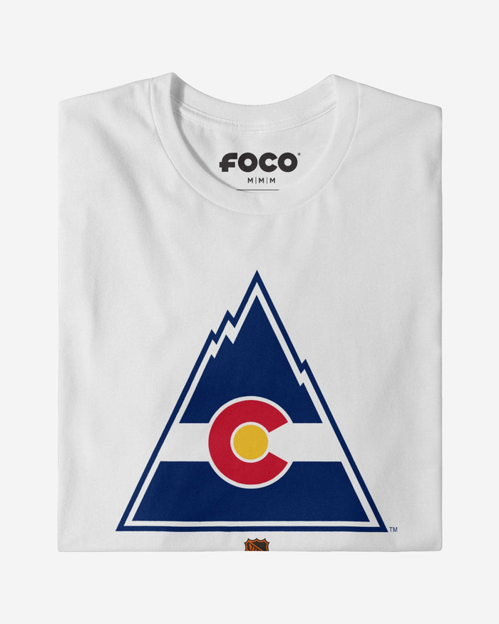 Colorado Rockies 1976 Retro Logo T-Shirt FOCO Carolina Blue S - FOCO.com