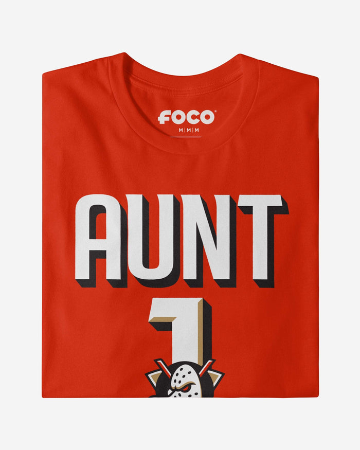 Anaheim Ducks Number 1 Aunt T-Shirt FOCO - FOCO.com