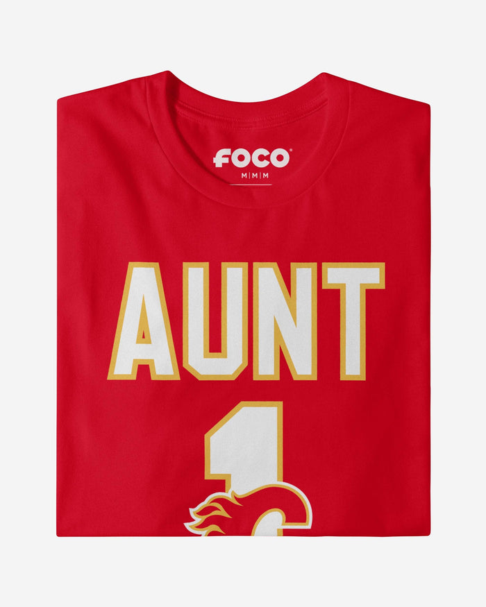 Calgary Flames Number 1 Aunt T-Shirt FOCO - FOCO.com