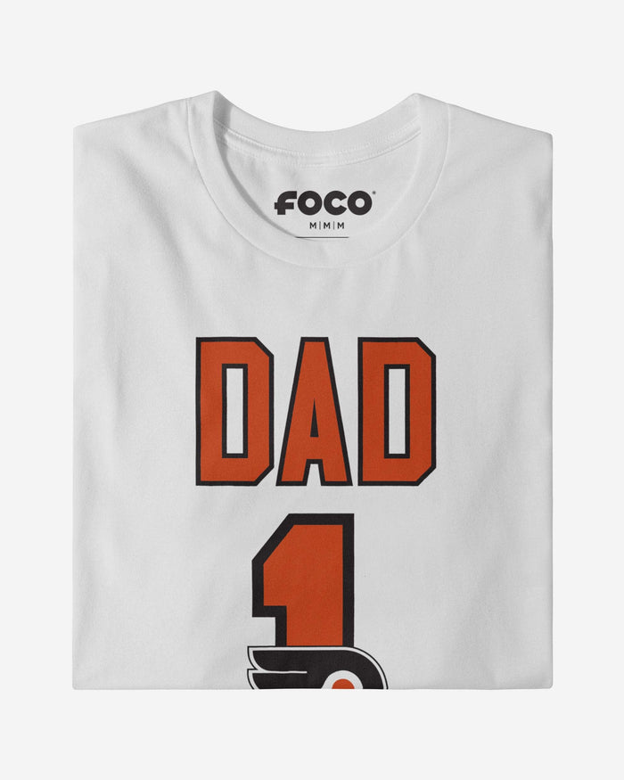 Philadelphia Flyers Number 1 Dad T-Shirt FOCO - FOCO.com