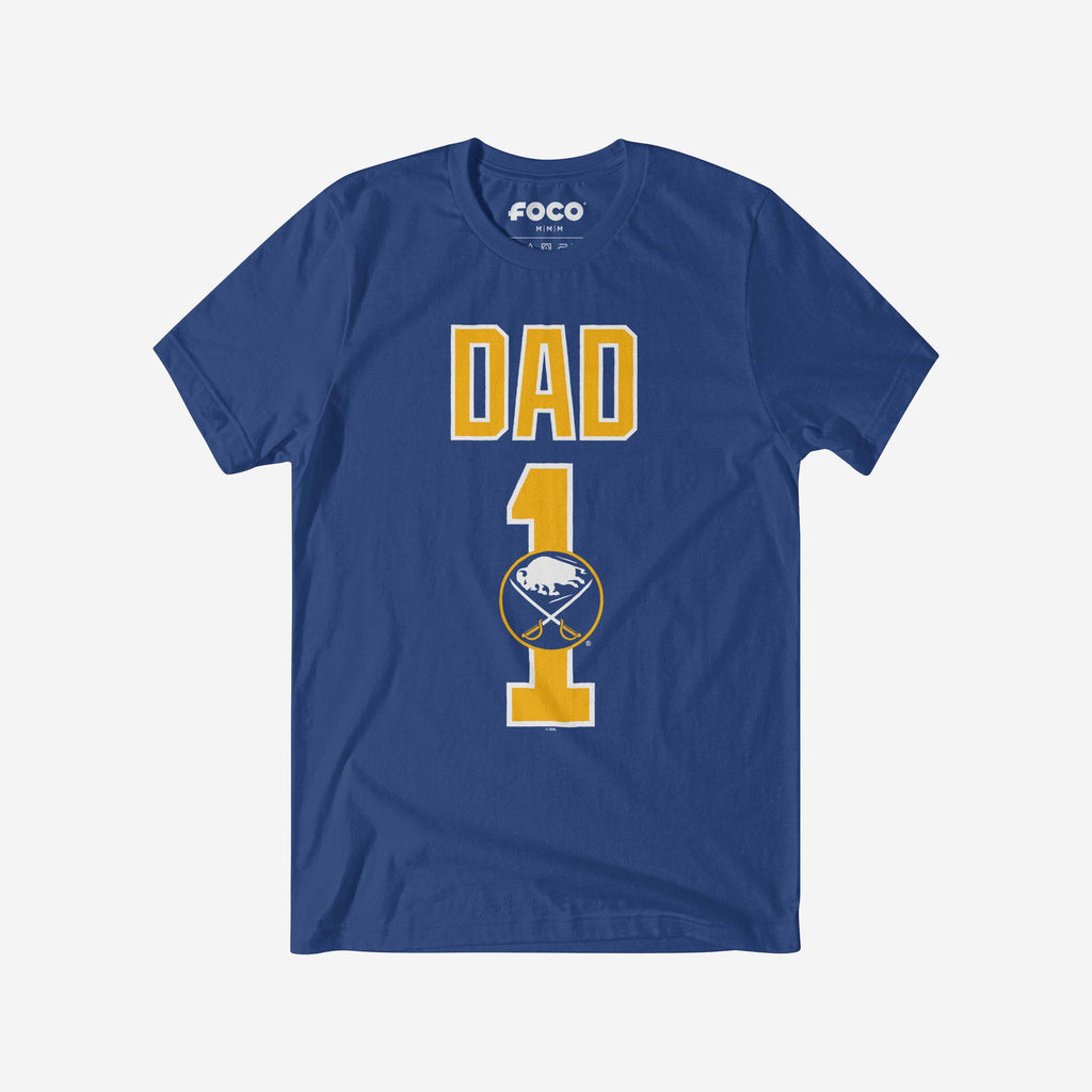 Buffalo Sabres Number 1 Dad T-Shirt FOCO S - FOCO.com