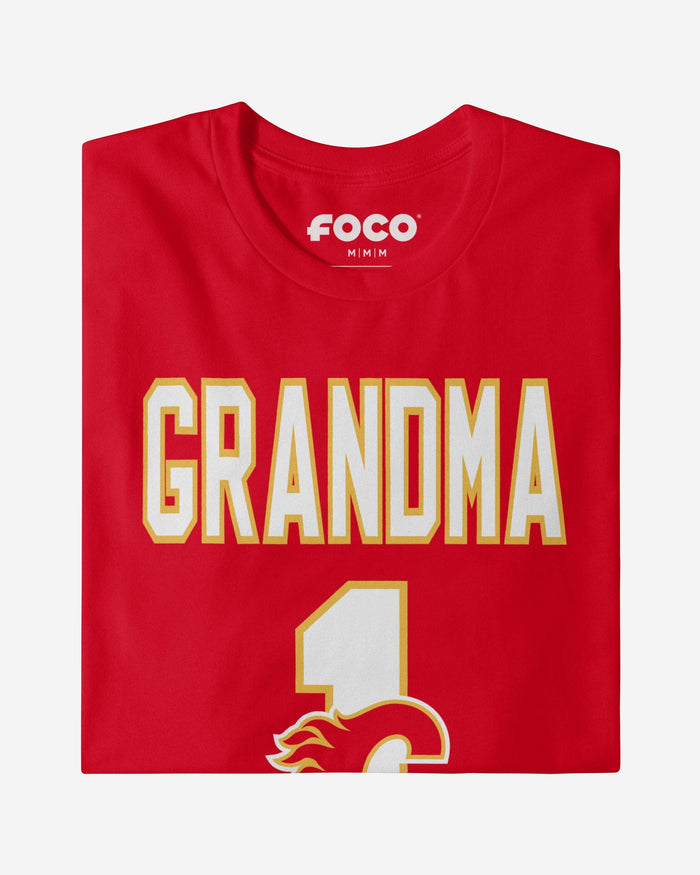 Calgary Flames Number 1 Grandma T-Shirt FOCO - FOCO.com