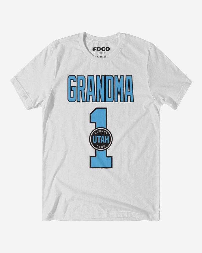 Utah Hockey Club Number 1 Grandma T-Shirt FOCO S - FOCO.com