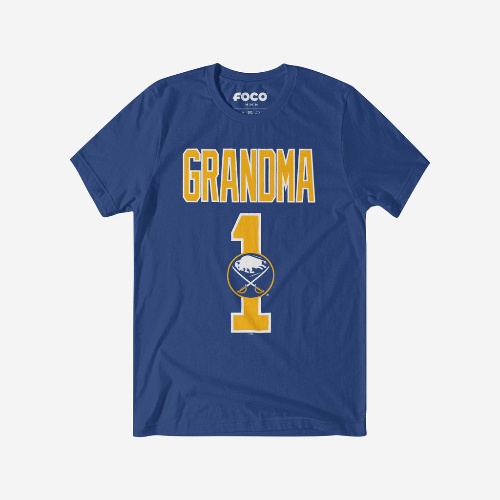 Buffalo Sabres Number 1 Grandma T-Shirt FOCO S - FOCO.com