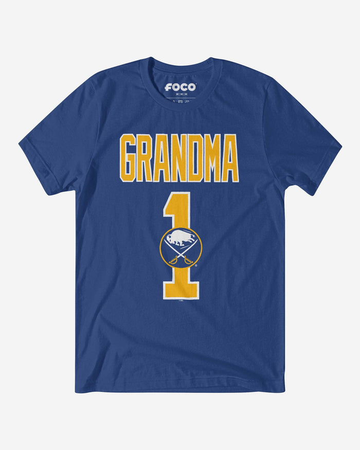 Buffalo Sabres Number 1 Grandma T-Shirt FOCO S - FOCO.com