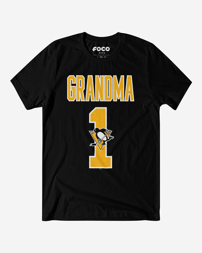 Pittsburgh Penguins Number 1 Grandma T-Shirt FOCO S - FOCO.com