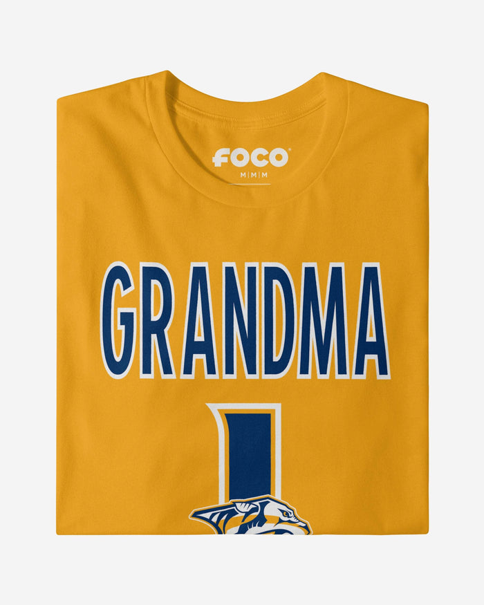 Nashville Predators Number 1 Grandma T-Shirt FOCO - FOCO.com