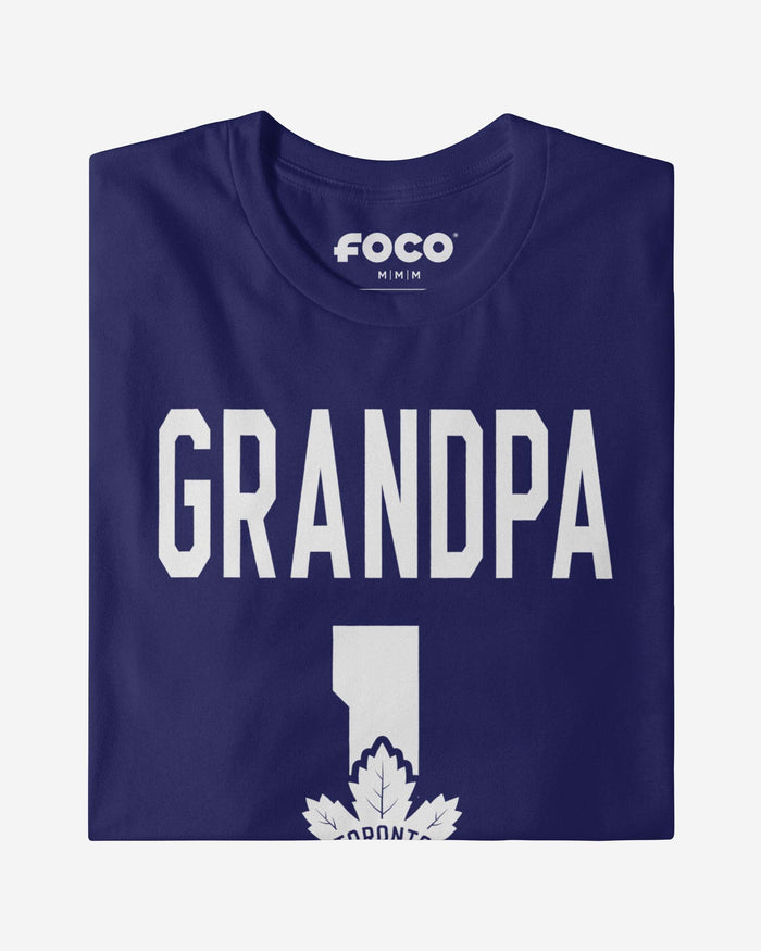 Toronto Maple Leafs Number 1 Grandpa T-Shirt FOCO - FOCO.com