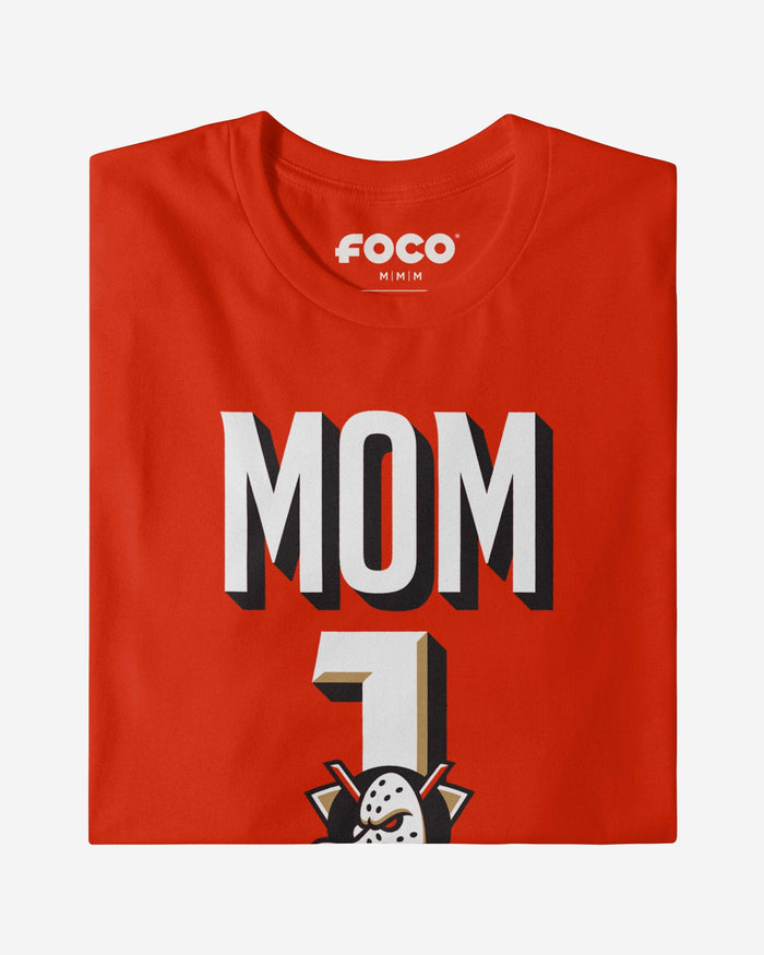 Anaheim Ducks Number 1 Mom T-Shirt FOCO - FOCO.com