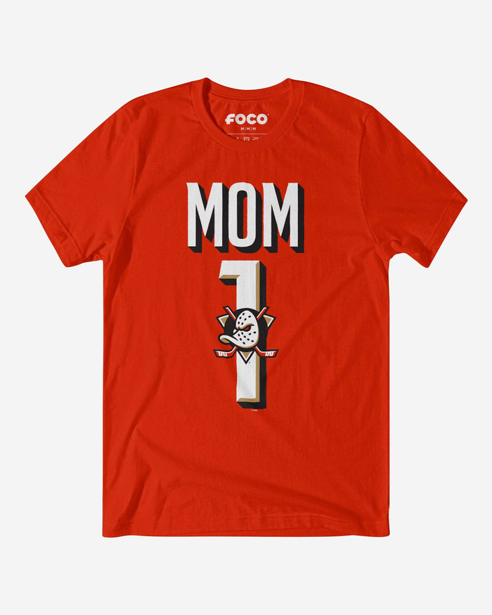 Anaheim Ducks Number 1 Mom T-Shirt FOCO S - FOCO.com