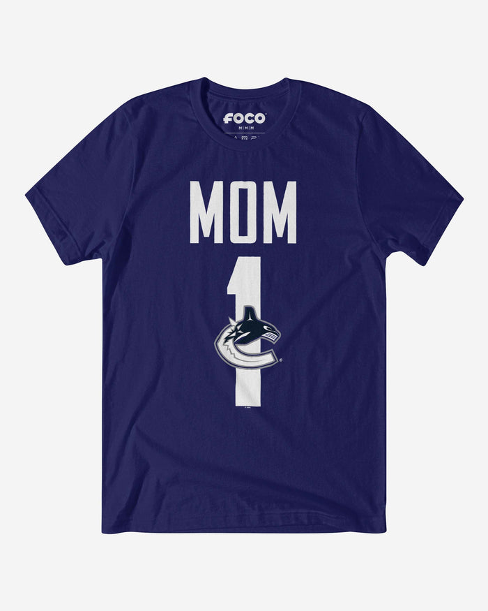 Vancouver Canucks Number 1 Mom T-Shirt FOCO S - FOCO.com