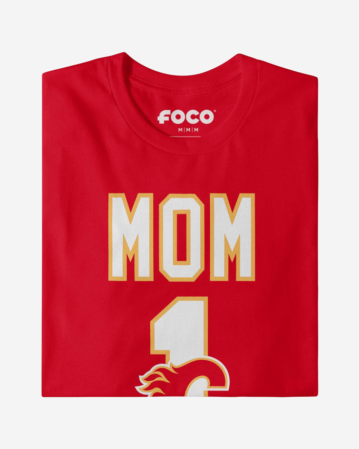 Calgary Flames Number 1 Mom T-Shirt FOCO - FOCO.com