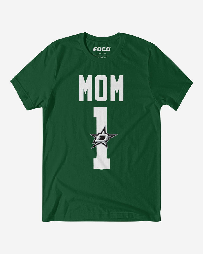 Dallas Stars Number 1 Mom T-Shirt FOCO S - FOCO.com