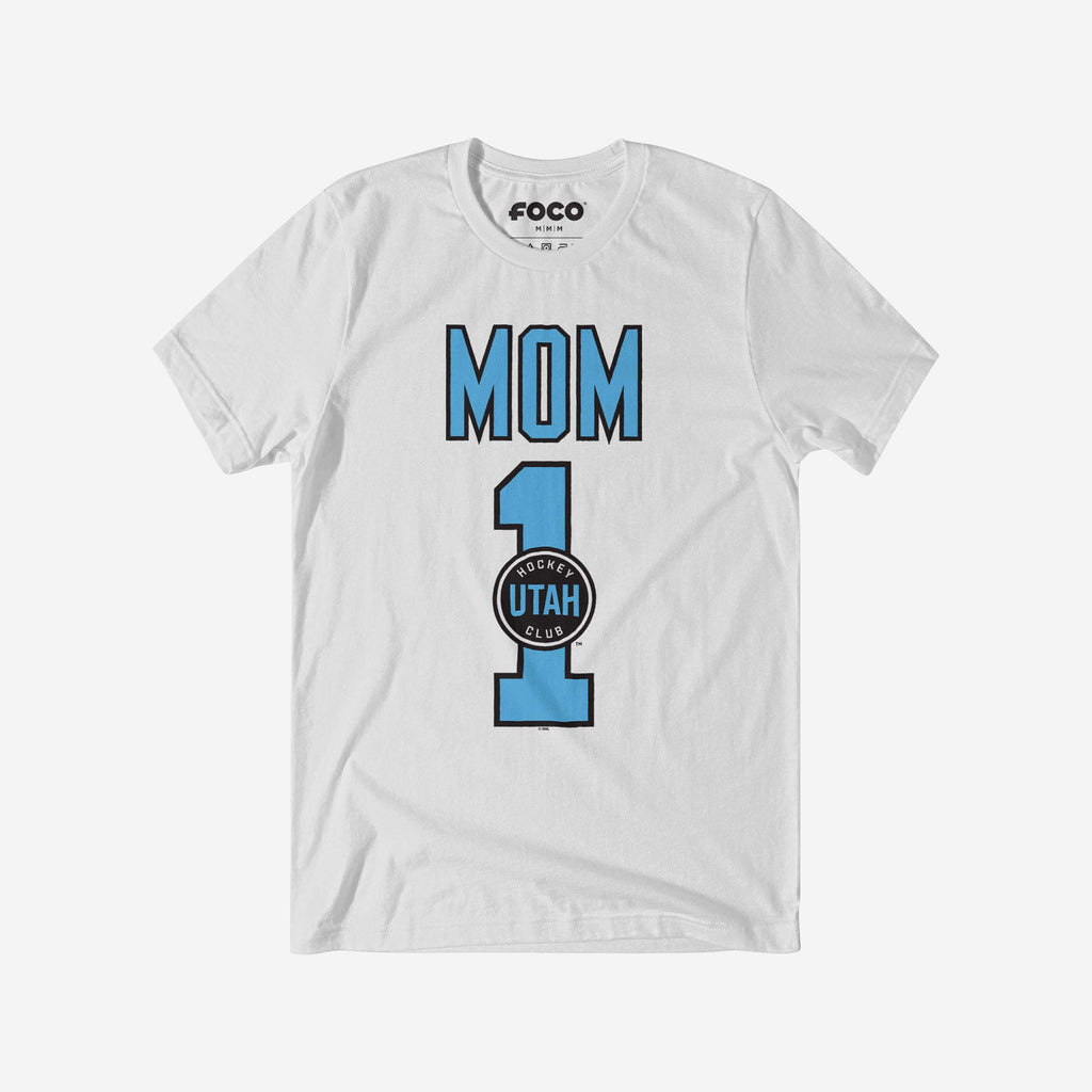 Utah Hockey Club Number 1 Mom T-Shirt FOCO S - FOCO.com