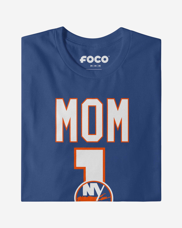 New York Islanders Number 1 Mom T-Shirt FOCO - FOCO.com