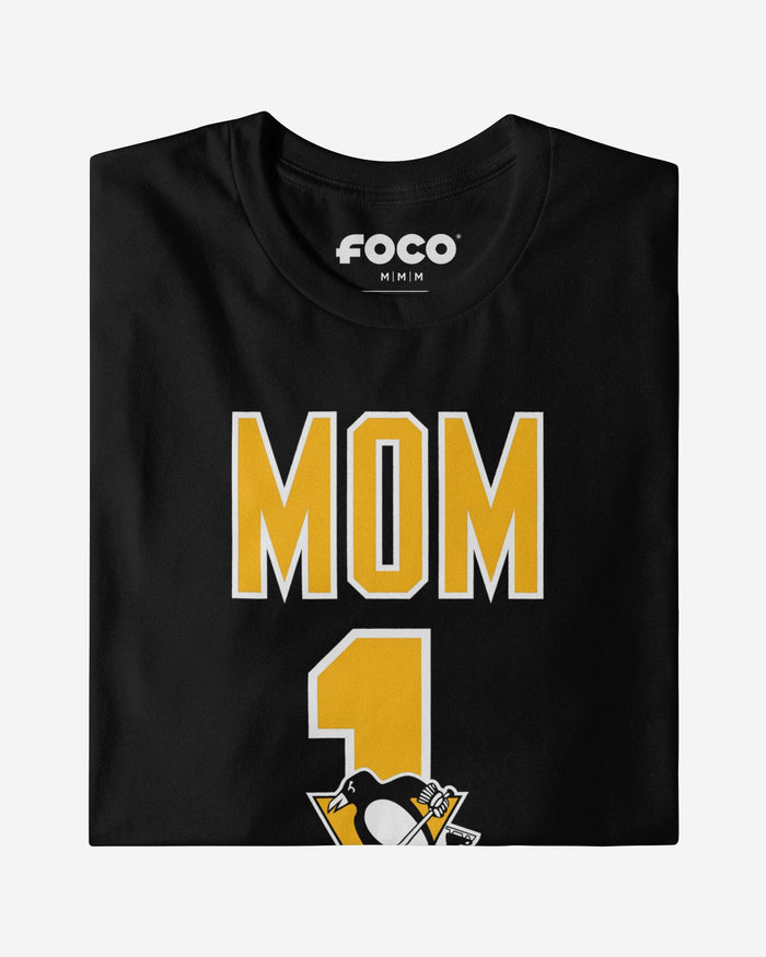 Pittsburgh Penguins Number 1 Mom T-Shirt FOCO - FOCO.com