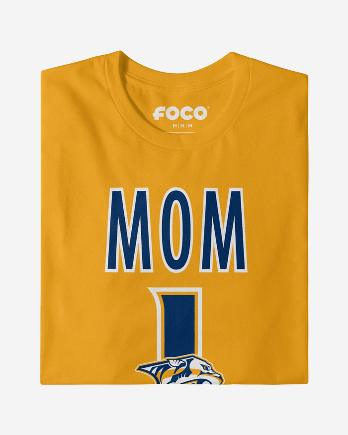 Nashville Predators Number 1 Mom T-Shirt FOCO - FOCO.com