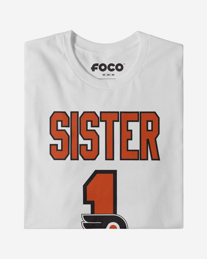 Philadelphia Flyers Number 1 Sister T-Shirt FOCO - FOCO.com