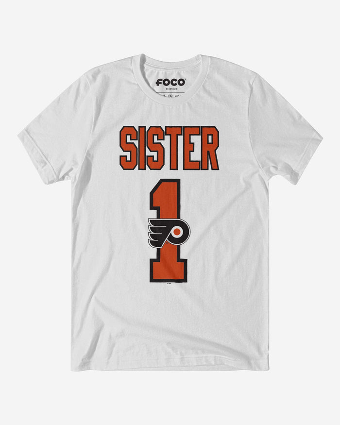 Philadelphia Flyers Number 1 Sister T-Shirt FOCO S - FOCO.com