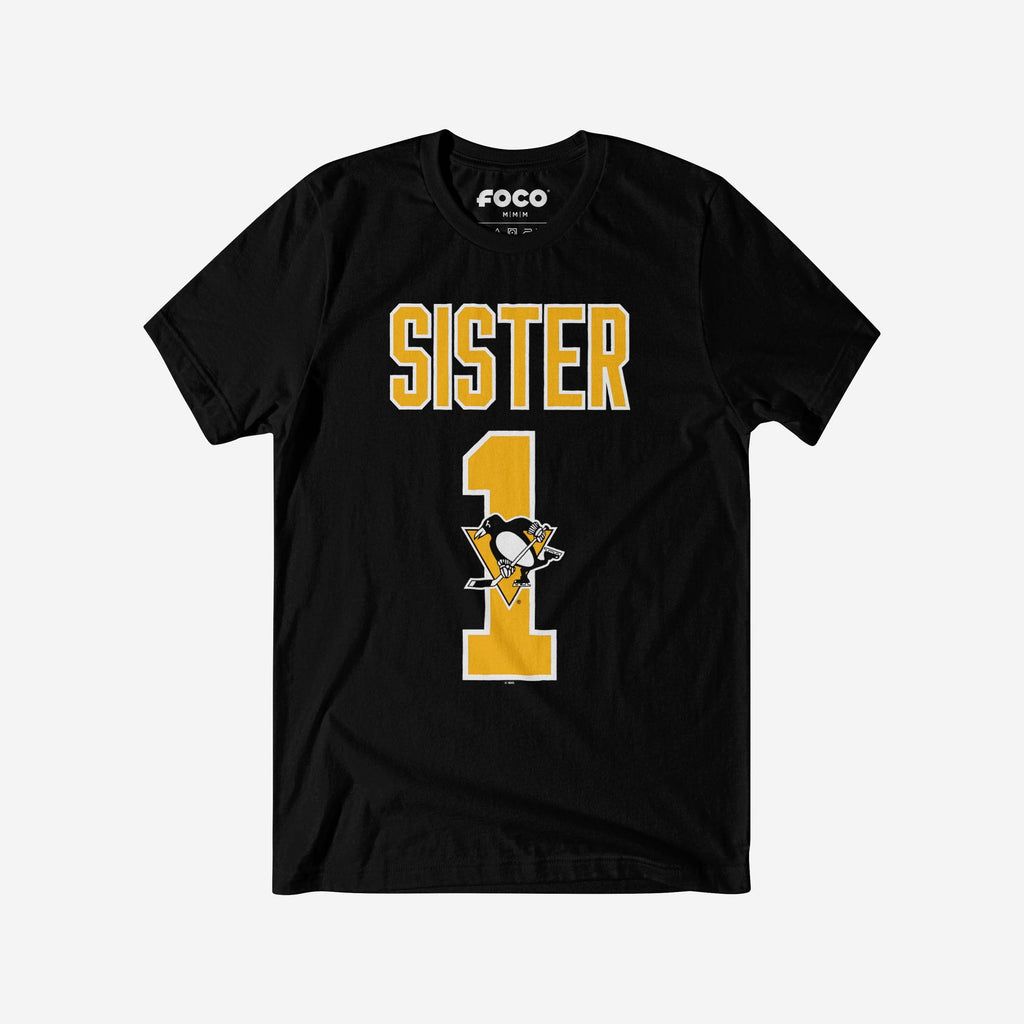 Pittsburgh Penguins Number 1 Sister T-Shirt FOCO S - FOCO.com