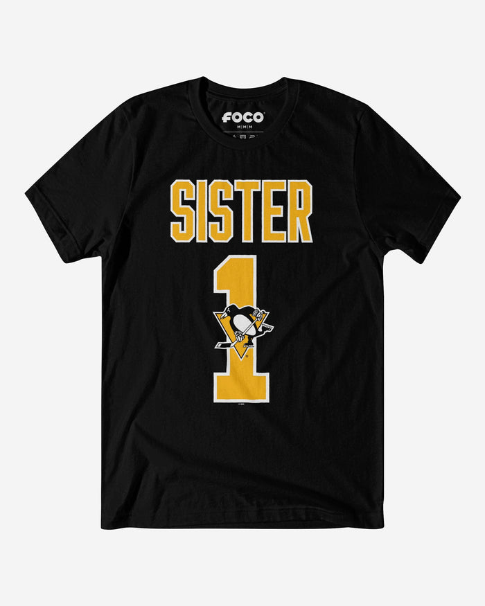 Pittsburgh Penguins Number 1 Sister T-Shirt FOCO S - FOCO.com