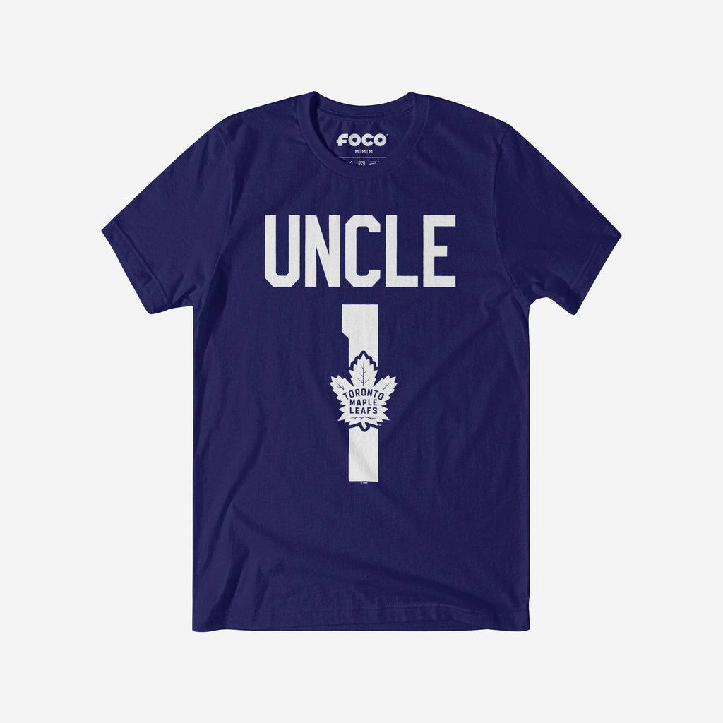 Toronto Maple Leafs Number 1 Uncle T-Shirt FOCO S - FOCO.com