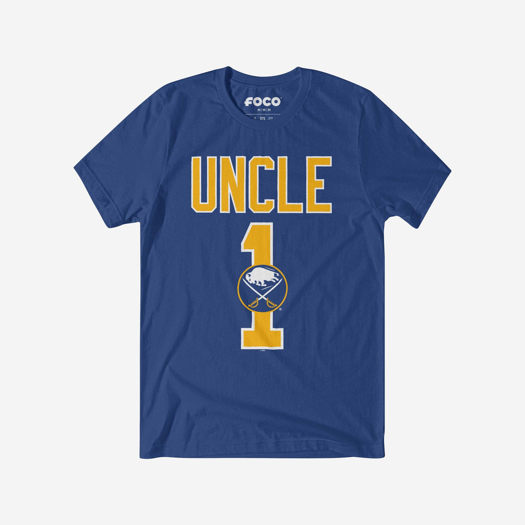 Buffalo Sabres Number 1 Uncle T-Shirt FOCO S - FOCO.com