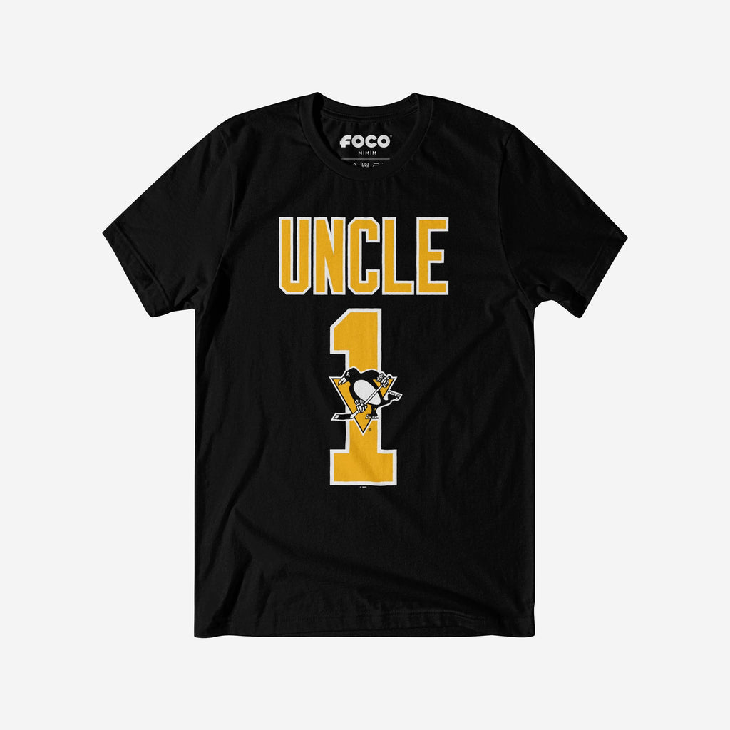Pittsburgh Penguins Number 1 Uncle T-Shirt FOCO S - FOCO.com