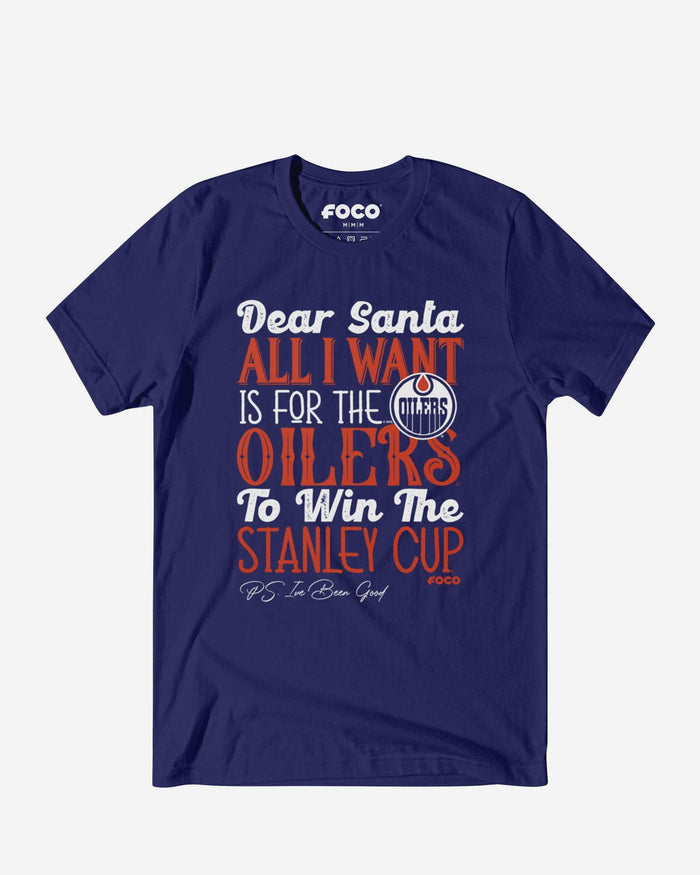 Edmonton Oilers All I Want T-Shirt FOCO S - FOCO.com