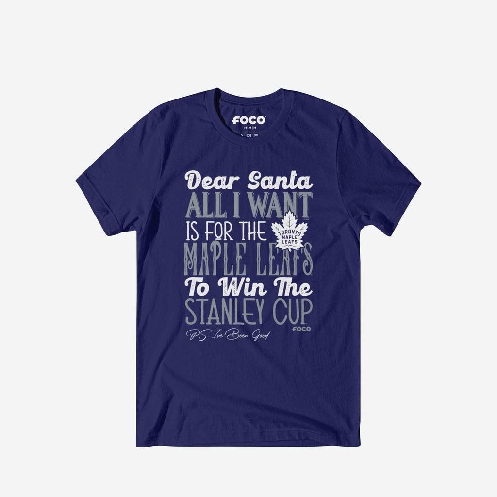 Toronto Maple Leafs All I Want T-Shirt FOCO S - FOCO.com
