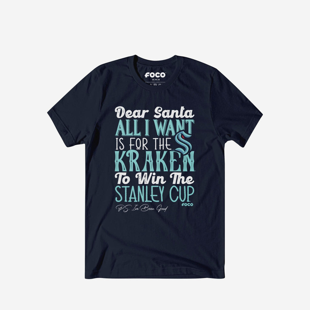 Seattle Kraken All I Want T-Shirt FOCO S - FOCO.com