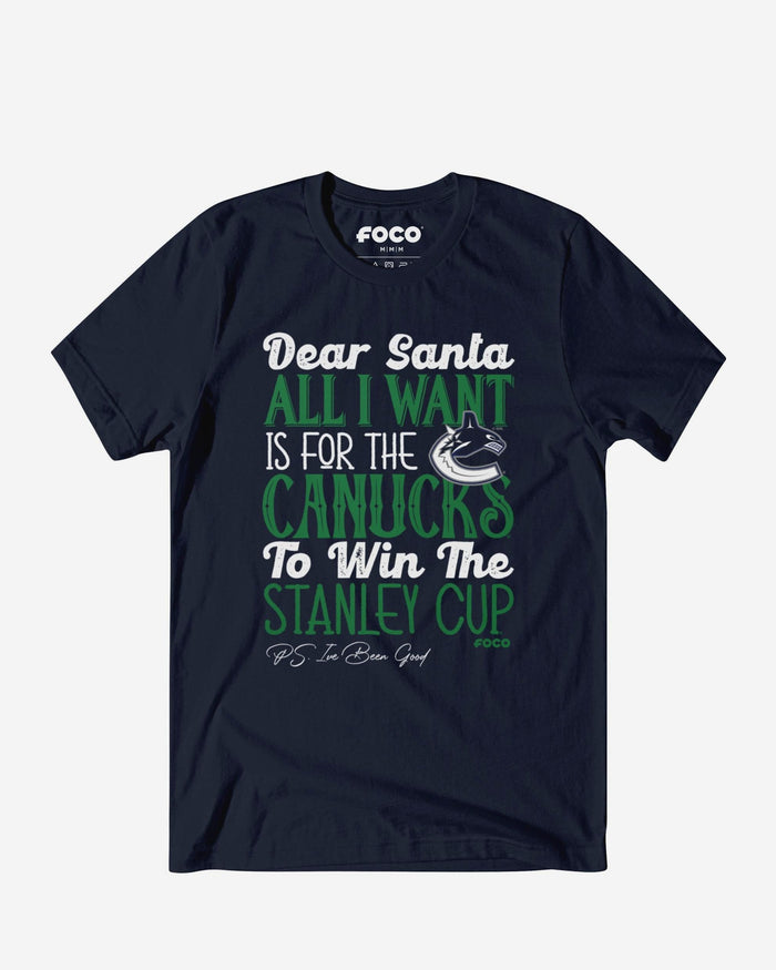 Vancouver Canucks All I Want T-Shirt FOCO S - FOCO.com
